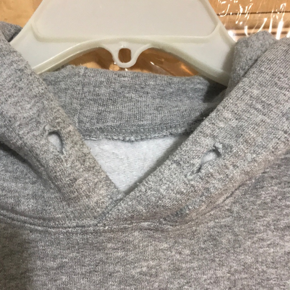 Savage red box logo street wear hoodie - Picture 8 of 12